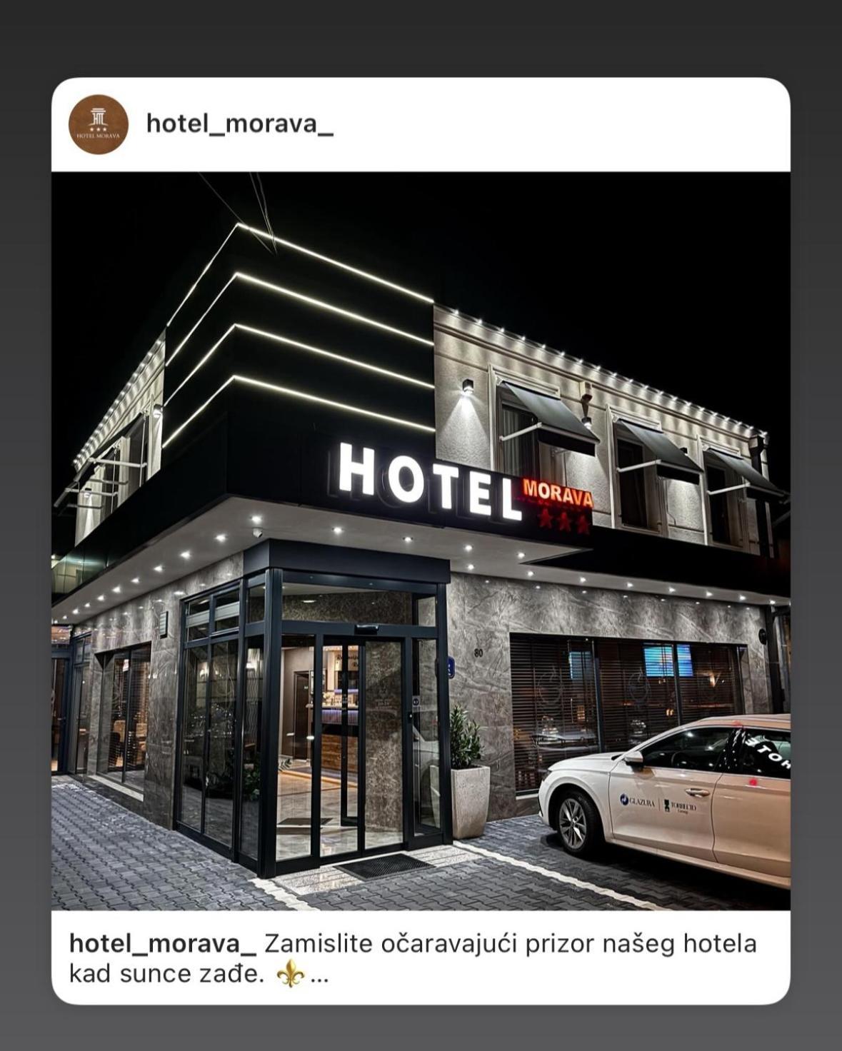 Hotel Morava - Šabac Dış mekan fotoğraf